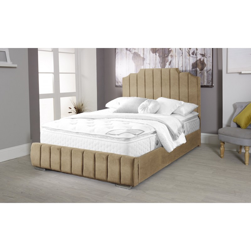 Oced Naples Sand 5ft Ottoman Bed